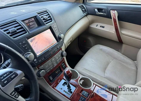 2012 Toyota Highlander Hybrid Limited z USA, uszkodzony, nr VIN JTEDC3EH7C2007041